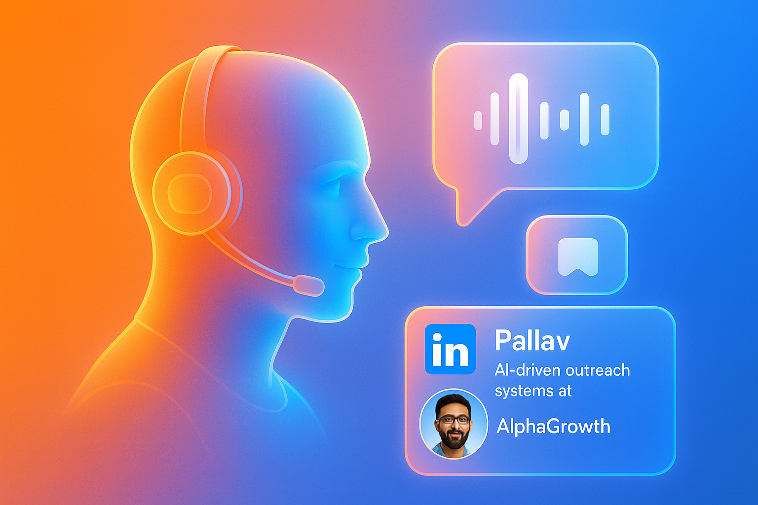 AI Voice Agent interface preview